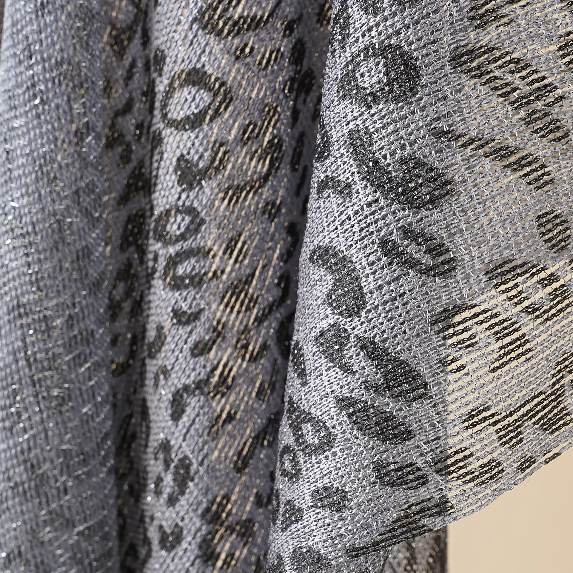 Women Sun Protection Shawl Lady Summer Hollow Out Cardigan Holiday Zebra Bikini Blouse Breathable Beach Cape Sexy Leopard Tippet 5