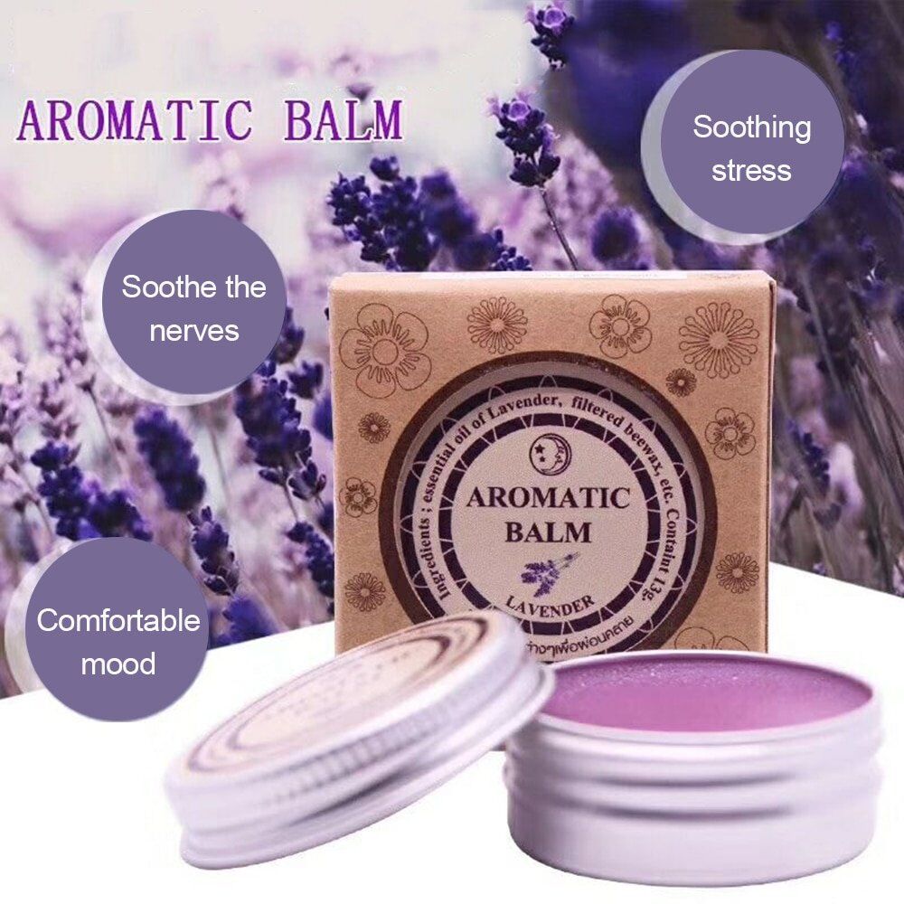 Lavender Cream Hydration Skin , Almond Oil Spa Body Massage . Aromatic Balm Relax Stress Improve sleep ,