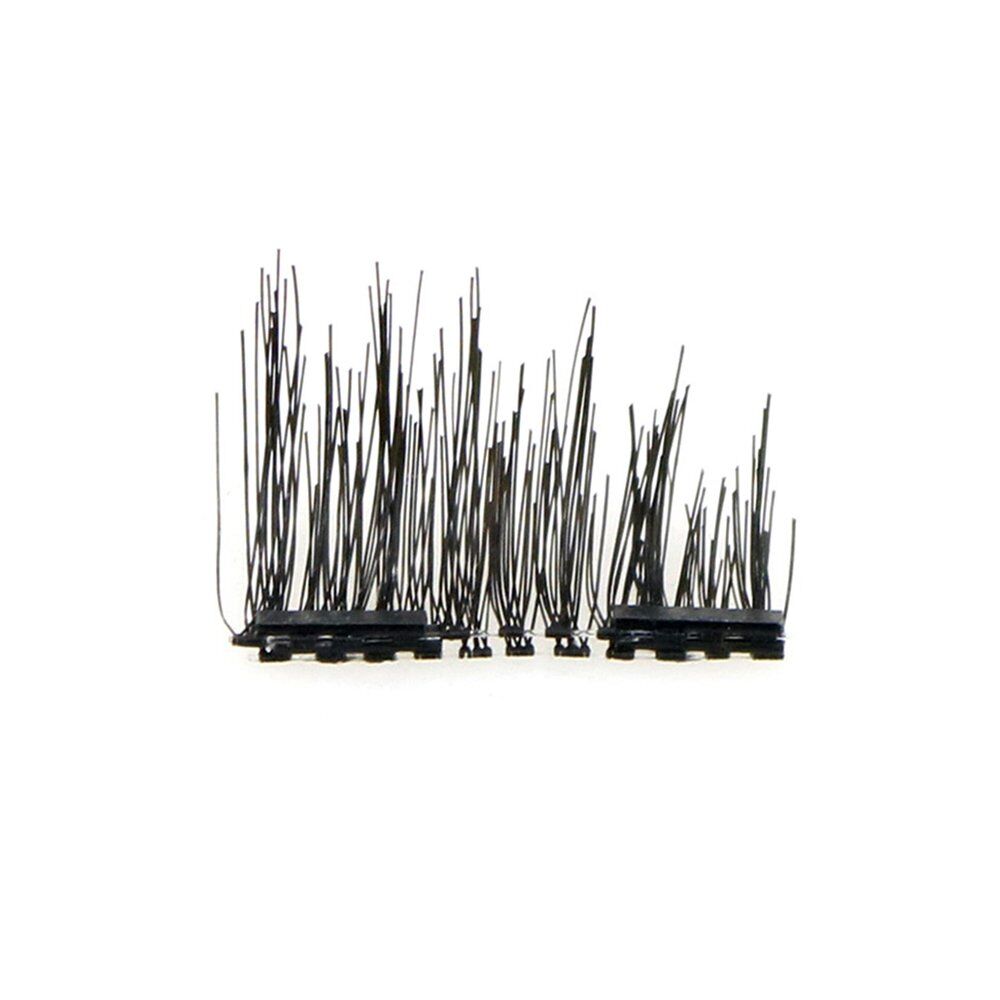 3D Magnetic Eyelashes. Invisible Magnetic Lashes . Mink Eyelashes With Tweezer Magnet . Mink Lashes Thick Full Strip False Eyelashes. - Image 5