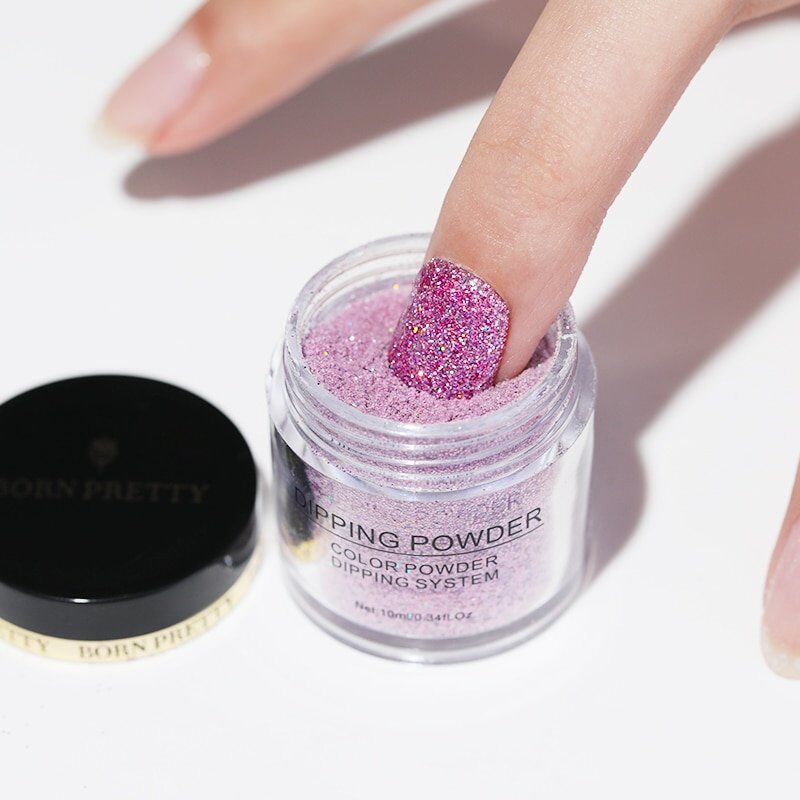Holographic Dip Nail Powders, Gradient Dipping Glitter, Decoration Lasting than UV , Gel Natural Dry Without Lamp Cure - Image 2