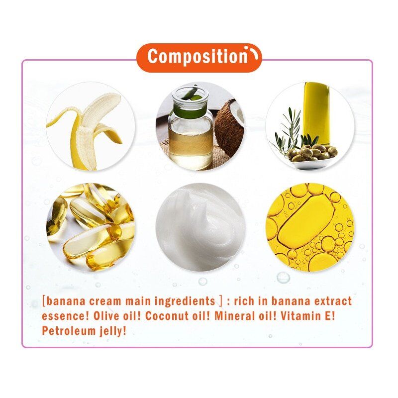 Banana Oil Foot , Crack Cream Heel, Chapped Peeling Foot , Repair Anti Dry Crack ,Remove Dead Skin , Soften Foot Care Cream. - Image 6