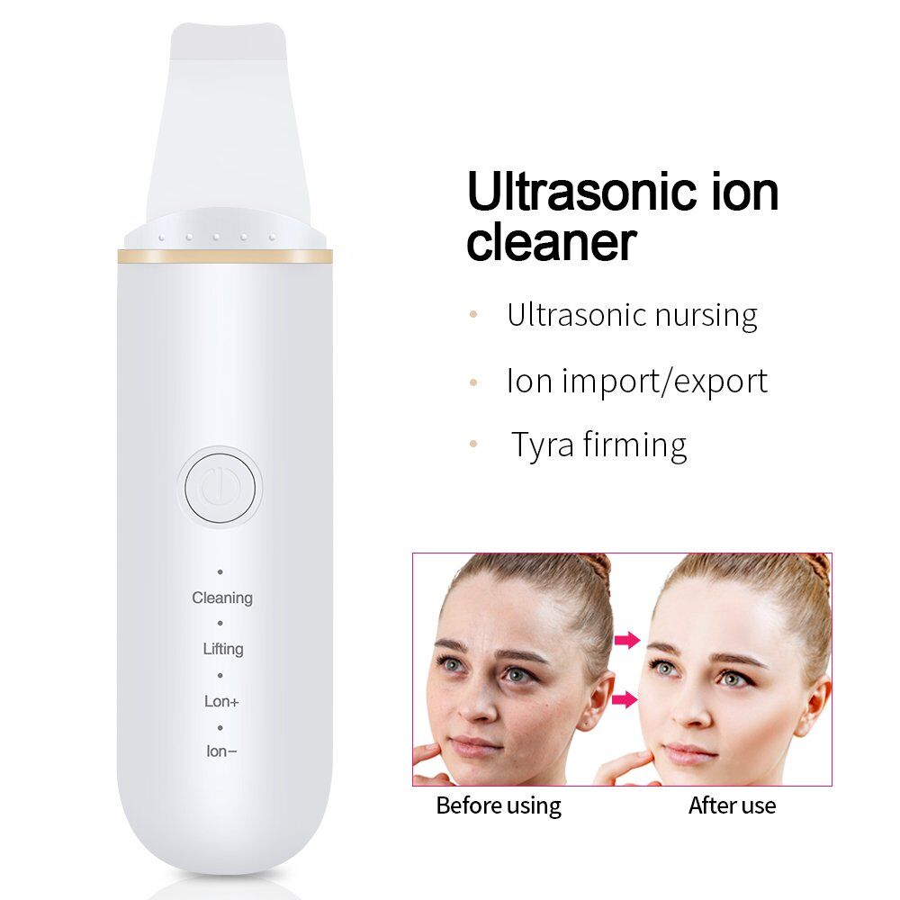 Blackhead Remover . Ultrasonic Skin Scrubber . Deep Face Cleaning. Machine Facial. Whitening Lifting Dirt .Wrinkles Spots Reduce. - Image 3