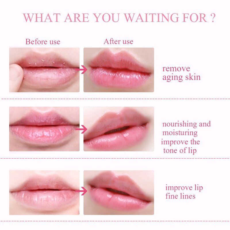 Crystal Collagen Lip Mask. Gel Lip Membrane. Hydrating Lip Mask . Moisturizing Essence Anti-Wrinkle Lips . Enhancer Pads Skin Care. - Image 5