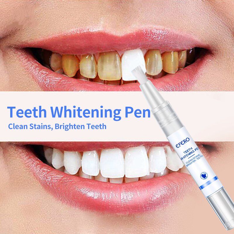 White Teeth , Whitening Pen Tooth , Gel Whitener Bleach Remove Plaque Stains , Dental Tools Oral Hygiene Teeth Cleaning Serum. - Image 3