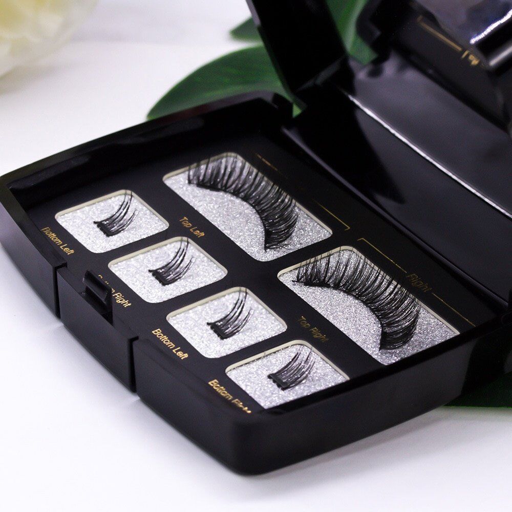 Magnetic eyelashes 4 part , magnets handmade 3D/6D, magnet lashes , natural false eyelash , - Image 3