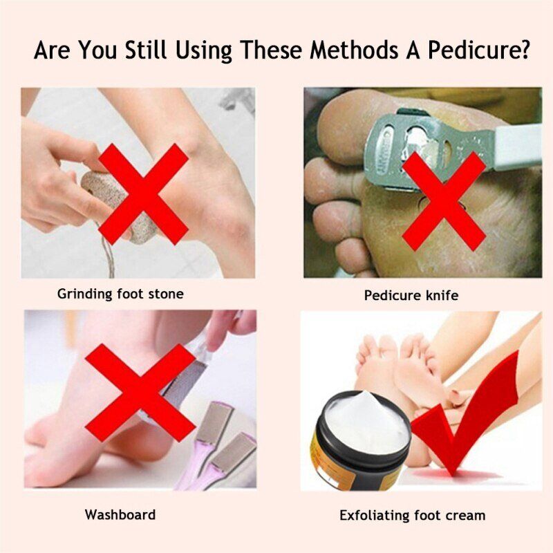 Natural Horse Oil . Foot Cream. Anti-Chapping Skin. Repairing Moisturizing. Remove Rough Dry and Cracked Chapped Feet Heel. - Image 5