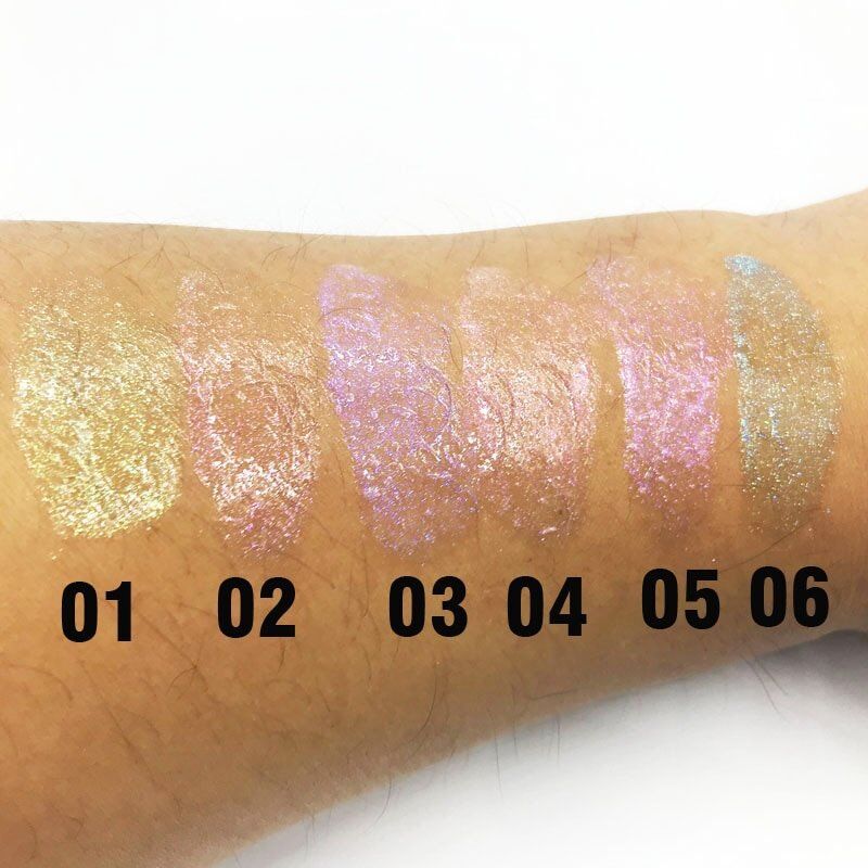New Chameleon Color Glitter Lip Gloss , Brand Cosmetics Long Lasting ,Sexy Shining Liquid , Makeup Shimmer Lipstick. - Image 5