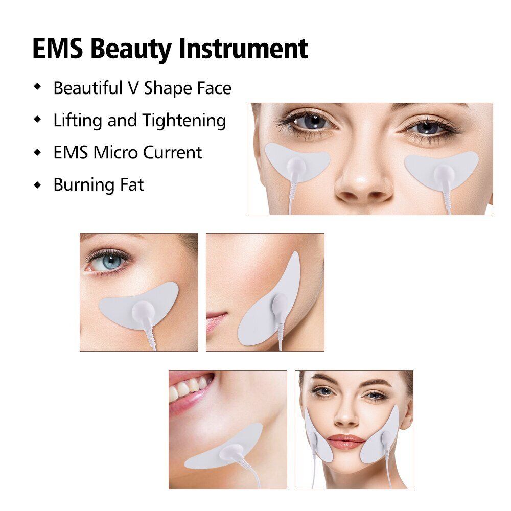 Wireless Electric Facial Massager. EMS Slimming Face. Stimulator Muscle. Stimulation Machine Face . Massage Vibrator Massaged. - Image 2