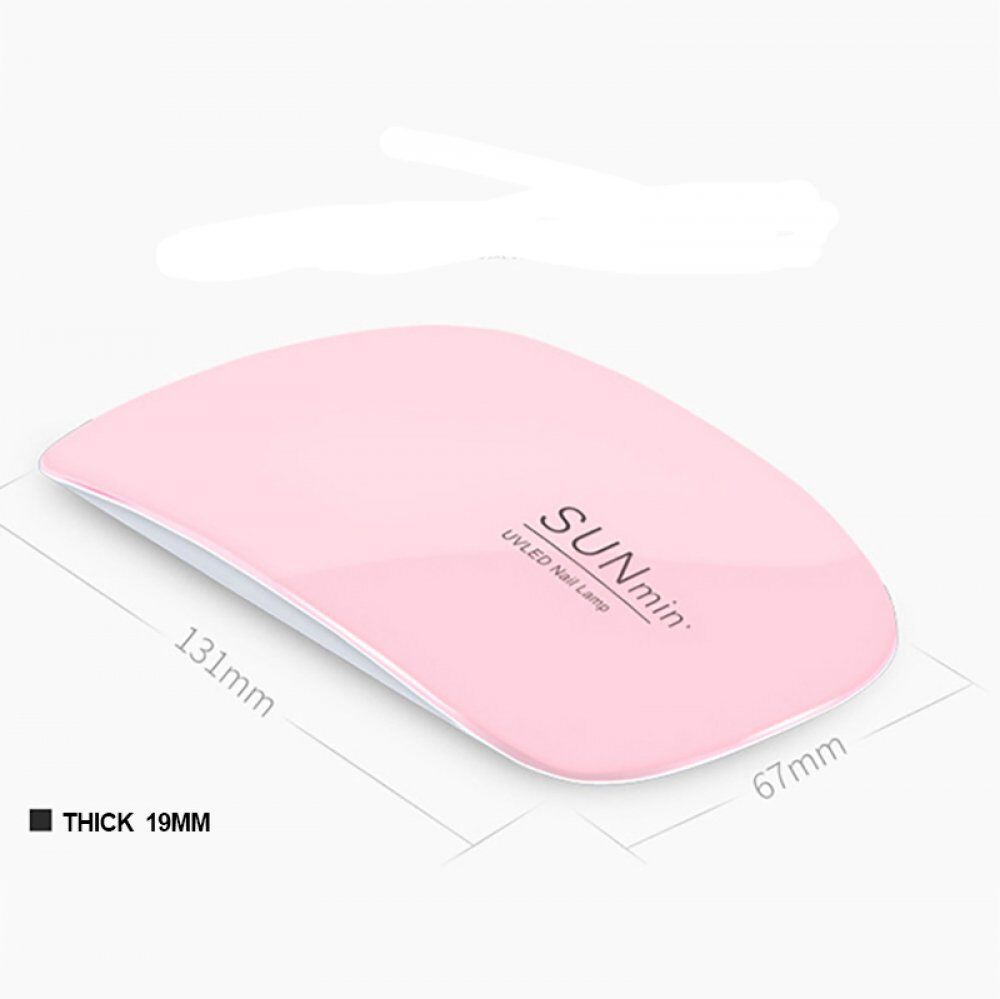6W Nail Dryer Machine , UV LED Lamp Portable, USB Cable Home Use Nail UV Gel, Varnish Dryer 6 LEDS , Lamp Nail Art Tools 2 Color . - Image 4