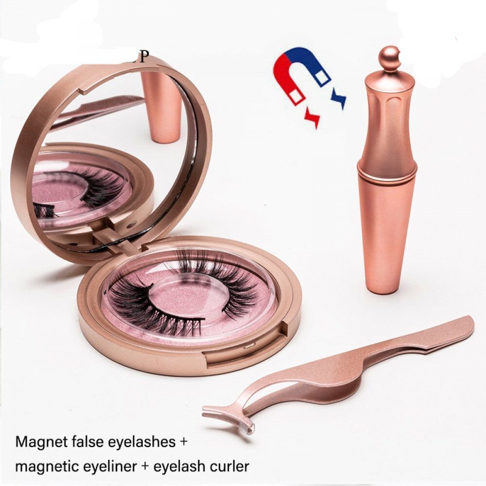 • Magnetic Eyelashes, natural long Magnetic , Liquid Eyeliner & Magnetic False Eyelashes & Tweezer Set, Make up set.