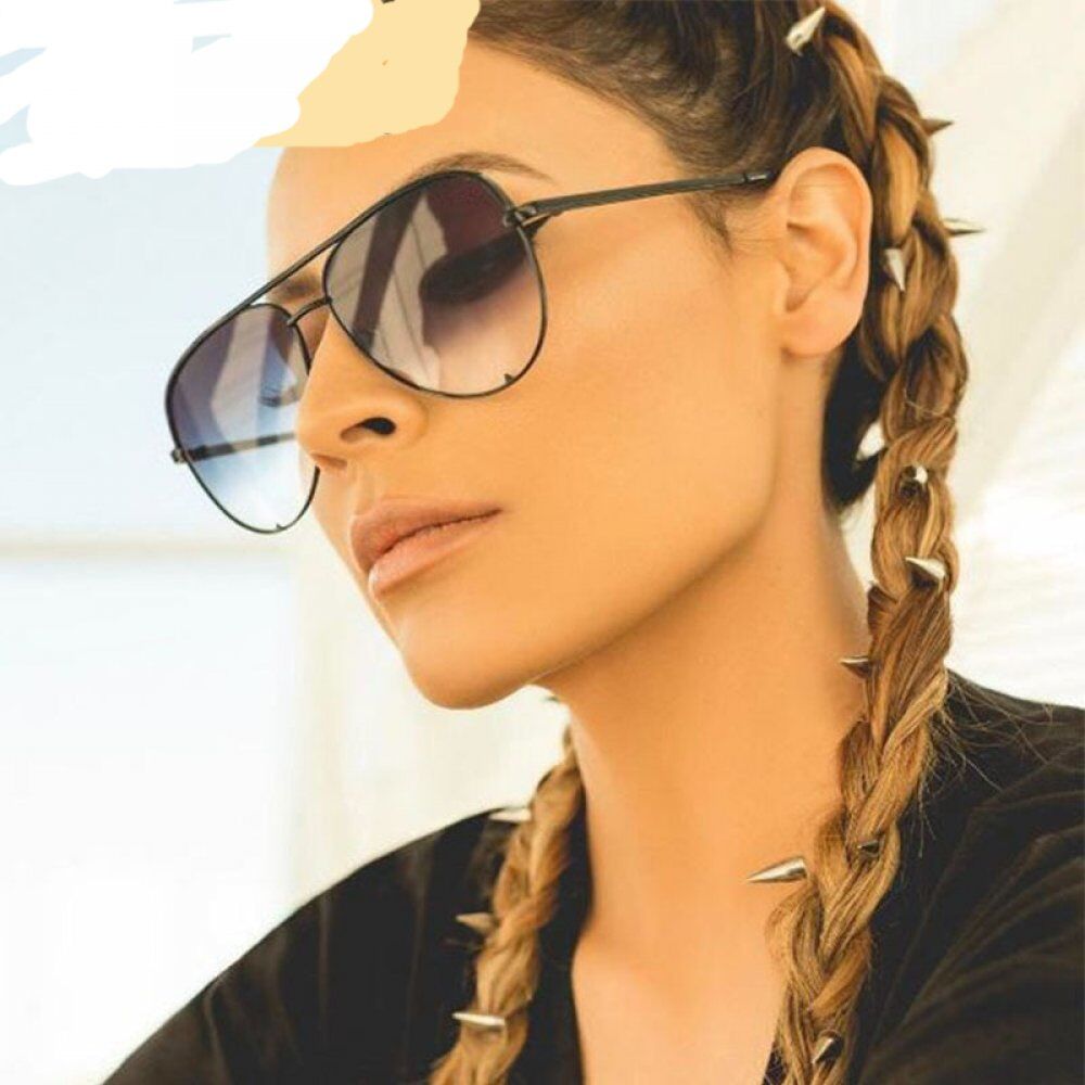 Sunglasses Women, Brand Designer ,Vintage Flat ,Top Pink Mirror, Pilot Sun Glasses Shades, # NP - Image 4