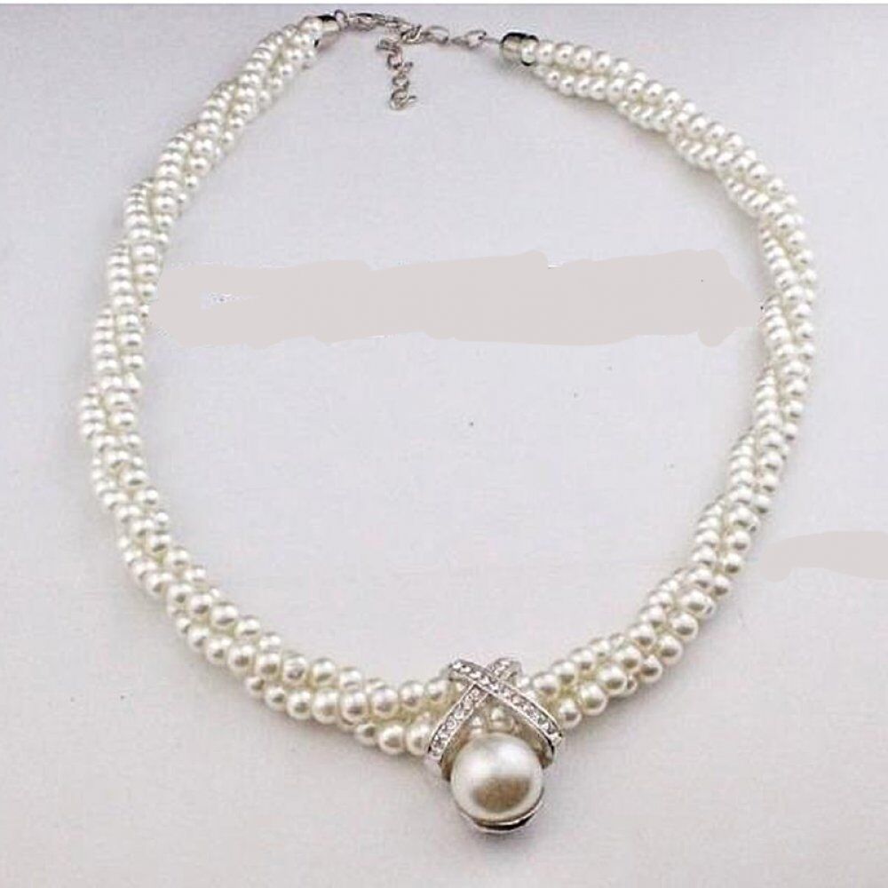 2020 Party Wedding, Multilayer Beads Chain ,Romantic Choker ,Necklace Simulated Pearl ,Necklace Fashion Jewelry.# NP