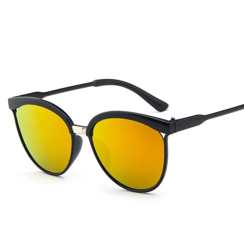 Cat Eye Sunglasses , Women Brand Designer , Fashion Coating Mirror, Sexy Cat eye Sun Glasses.#NP - Image 3