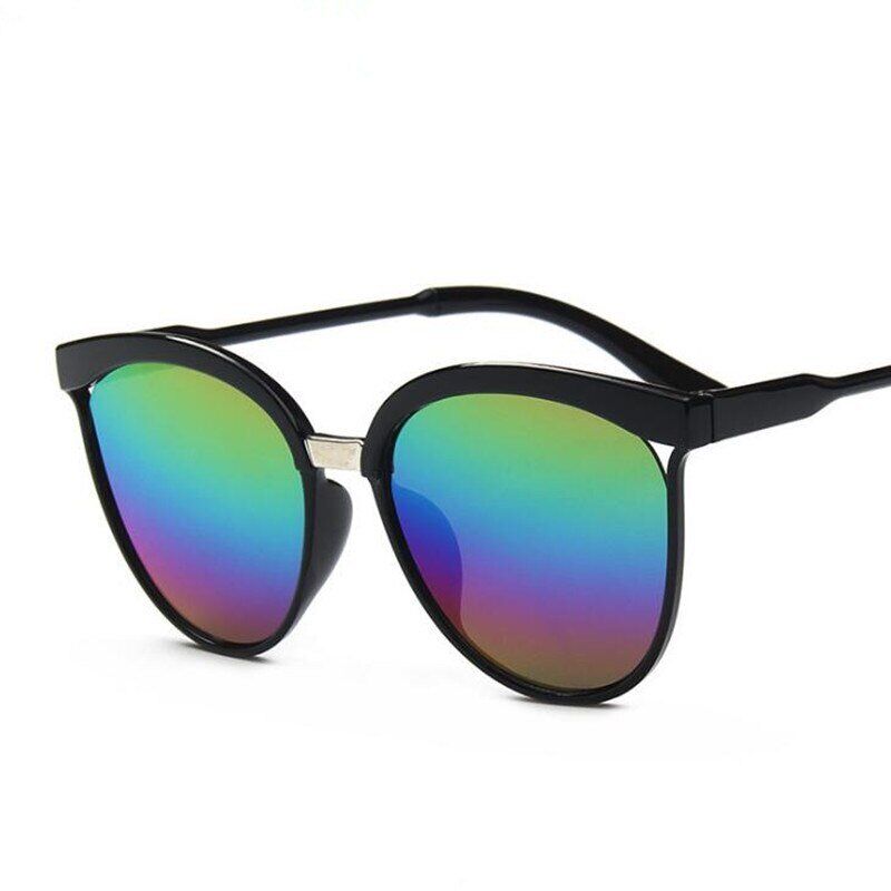 Cat Eye Sunglasses , Women Brand Designer , Fashion Coating Mirror, Sexy Cat eye Sun Glasses.#NP - Image 2