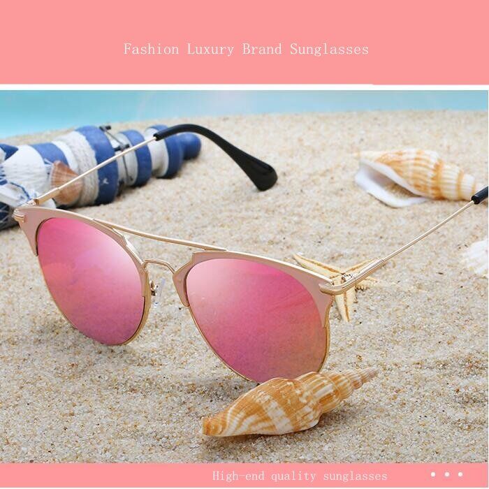 Luxury Brand Aviation women's Sunglasses, 2020 Summer Fashion , Hue Retro Cat Eye Sunglass ,Lady, Female Sun Glasses For Women. #NP - Image 5