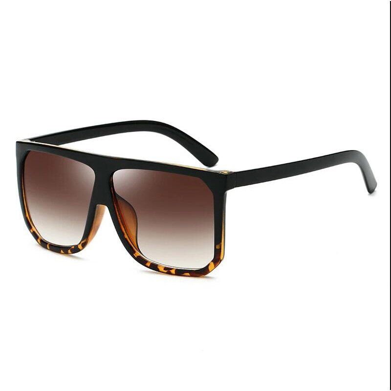 Sexy Square Sunglasses . Women Fashion Brand Oversized Sun Glasses . Female Black. Brown Shades for Ladies.#NP - Image 4