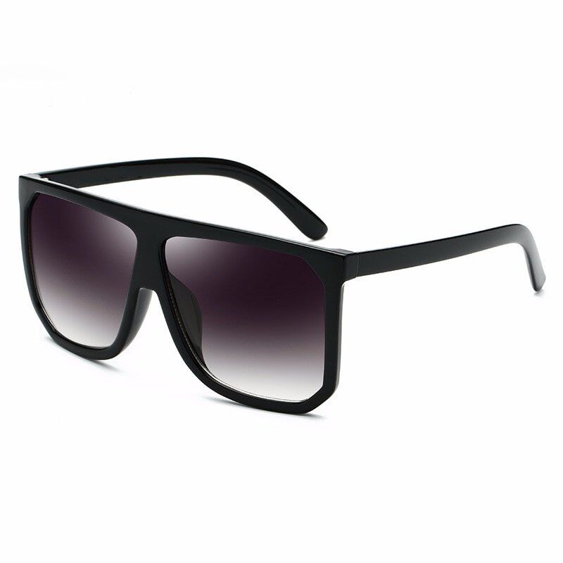 Sexy Square Sunglasses . Women Fashion Brand Oversized Sun Glasses . Female Black. Brown Shades for Ladies.#NP - Image 5