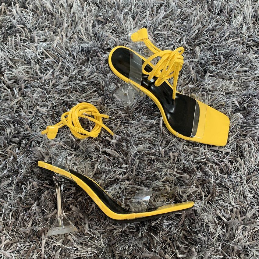 Summer High 10.5CM Heels Women Pumps Ankle Cross Strap Sandals . Shoes Woman , Ladies Peep Toe , High Heels Dress, Party Shoes Woman.#NP - Image 6