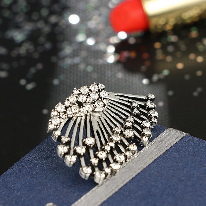 Sparking Design , Tiny Crystal Earring Jackets for Women , Girl Silver Color , Alloy Alegant Earrings.#NP - Image 5