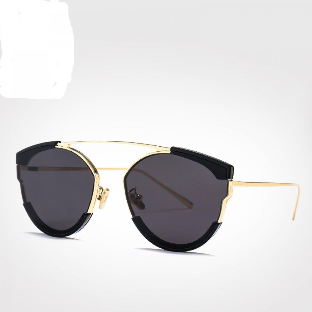 Silver Mirror Sunglasses , Ladies 2020 Trendy Retro Cat Eye Glasses, Women's Travel Sun Glasses.#NP - Image 2