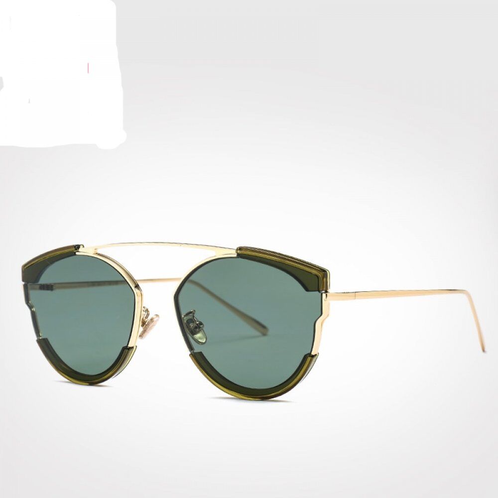 Silver Mirror Sunglasses , Ladies 2020 Trendy Retro Cat Eye Glasses, Women's Travel Sun Glasses.#NP - Image 3