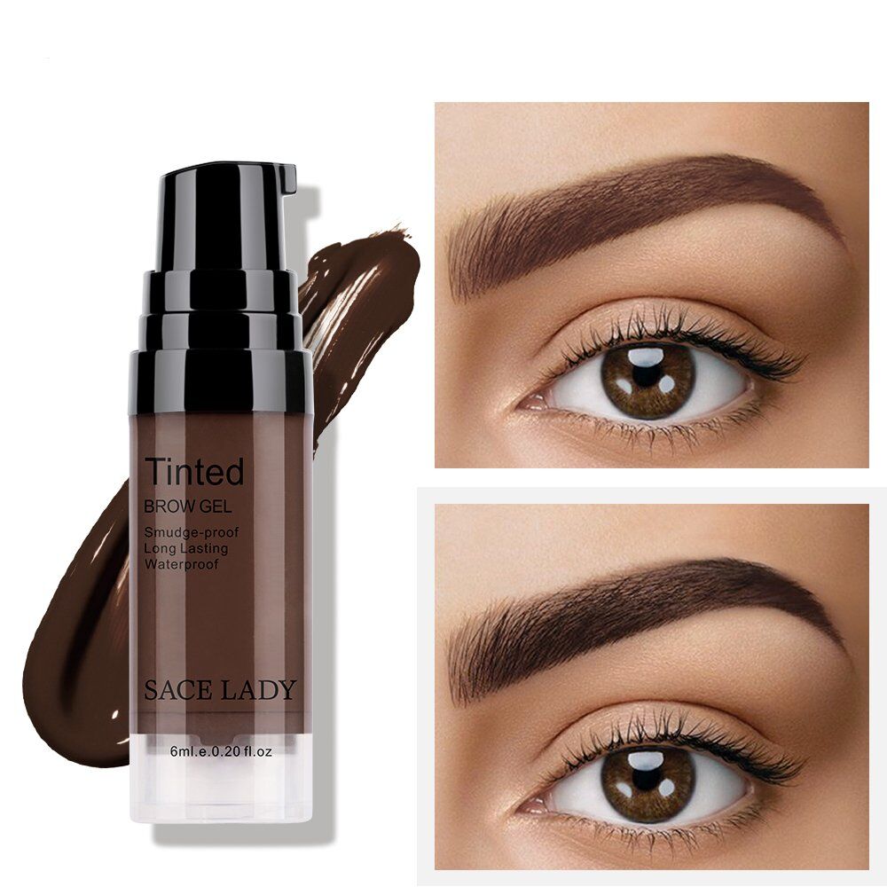 Eyebrow Dye Gel .Waterproof Makeup Shadow For Eye Brow. Wax Long Lasting .Tint Shade Make Up .Paint Pomade Cosmetic .#NP
