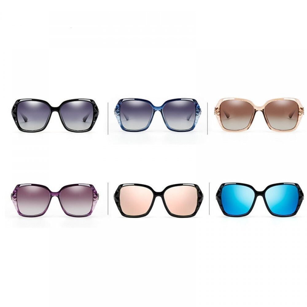 Oversized Sunglasses, Women Polarized Square Sun Glasses for driver, Black Diamond Women's Sunglass.#NP - Image 5