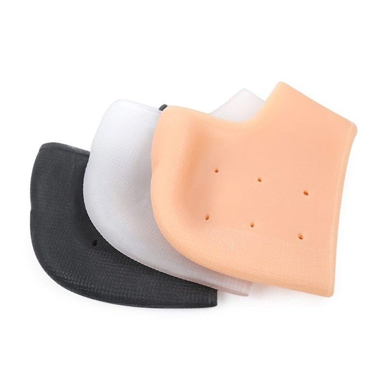 2 pieces Heel Protector , Protective Sleeve Heel, Spur Pads for Relief Plantar Fasciitis, Heel Pain Reduce Pressure on Heel #NP - Image 2