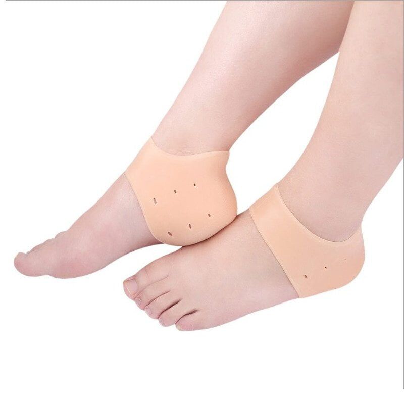 2 pieces Heel Protector , Protective Sleeve Heel, Spur Pads for Relief Plantar Fasciitis, Heel Pain Reduce Pressure on Heel #NP - Image 3