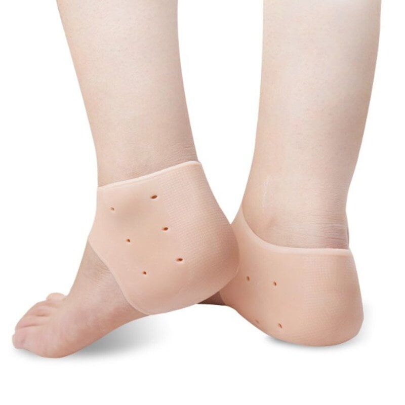 2 pieces Heel Protector , Protective Sleeve Heel, Spur Pads for Relief Plantar Fasciitis, Heel Pain Reduce Pressure on Heel #NP
