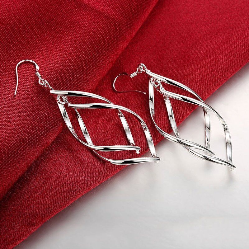 2020 New Arrival. 925 Silver Jewelry . Women High Quality Long Earrings . Hanging Drop Earring Jewelry #NP - Image 2
