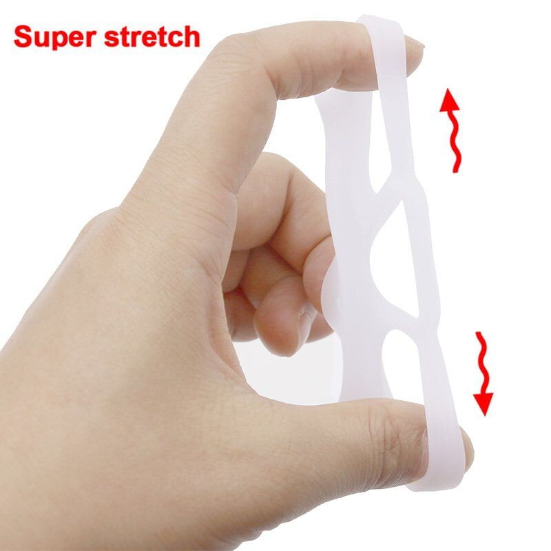 2pcs/1pair Gel Toe Separators, Stretchers Alignment Overlapping Toes , Orthotics Hammer Orthopedic , Cushion Feet Care Shoes Insoles #NP - Image 4