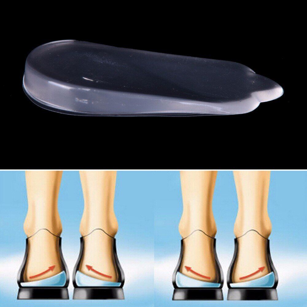 Hot 1Pair Silicone Support pad for High Heels Flat Feet Orthotics , Orthopedic Insoles Corrector for Shoes Woman Feet Care #NP - Image 2