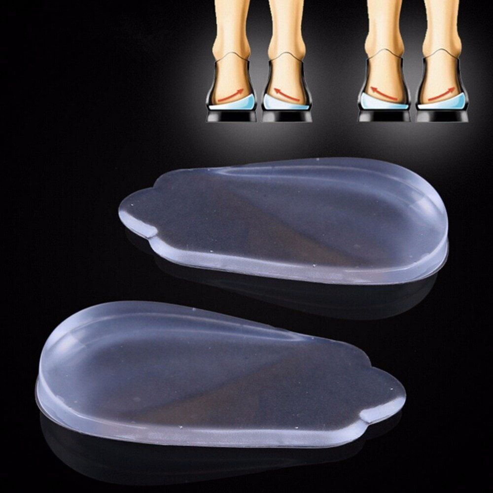 Hot 1Pair Silicone Support pad for High Heels Flat Feet Orthotics , Orthopedic Insoles Corrector for Shoes Woman Feet Care #NP - Image 3