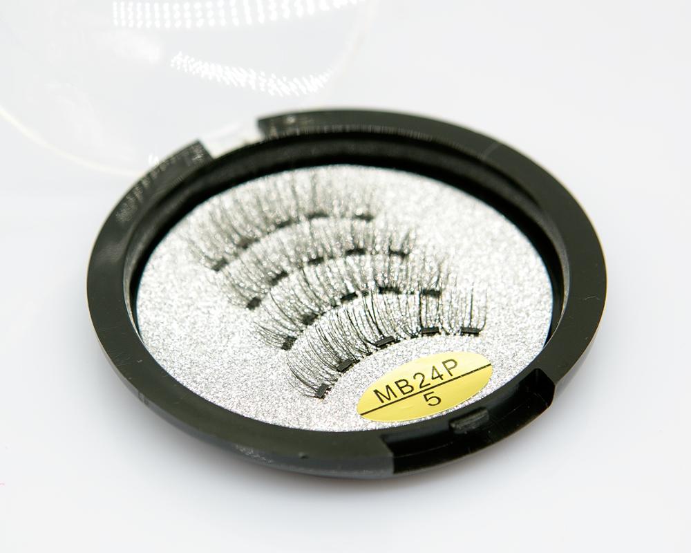 5 magnets Magnetic eyelashes with Mink eyelash natural long , False eye lashes applicator faux cils magnetique extension #NP - Image 4