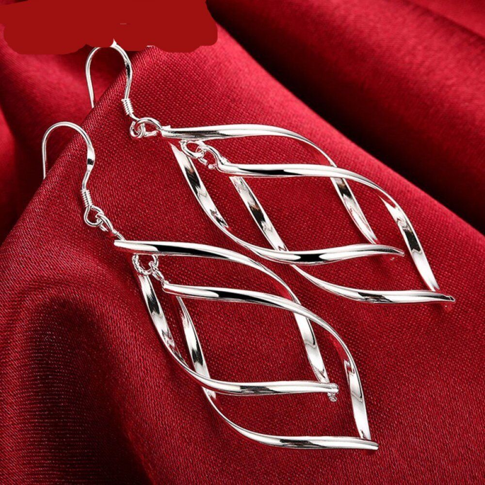 2020 New Arrival. 925 Silver Jewelry . Women High Quality Long Earrings . Hanging Drop Earring Jewelry #NP