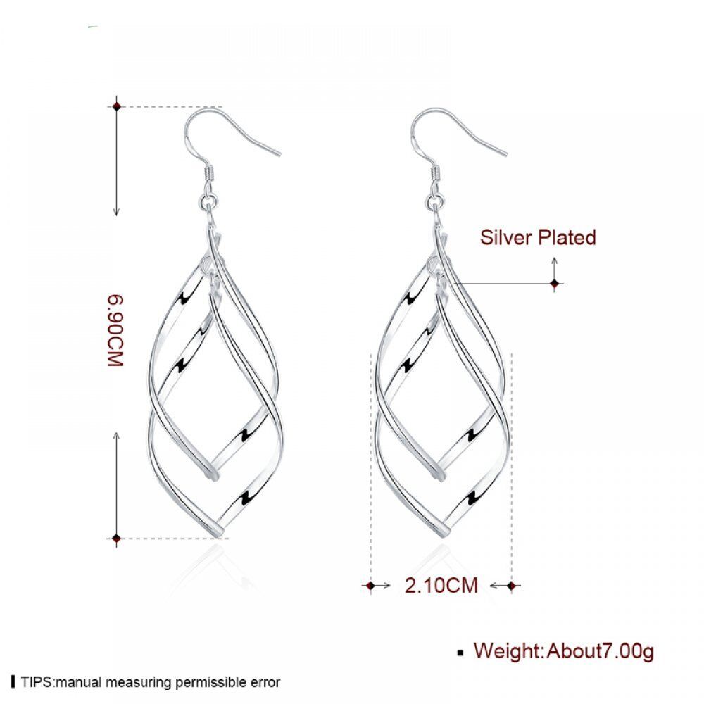 2020 New Arrival. 925 Silver Jewelry . Women High Quality Long Earrings . Hanging Drop Earring Jewelry #NP - Image 6