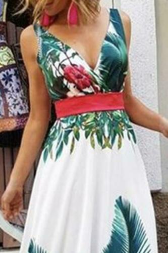 Women's Summer Boho Casual , Long Maxi Party , Cocktail Beach Dress , #NP - Image 3