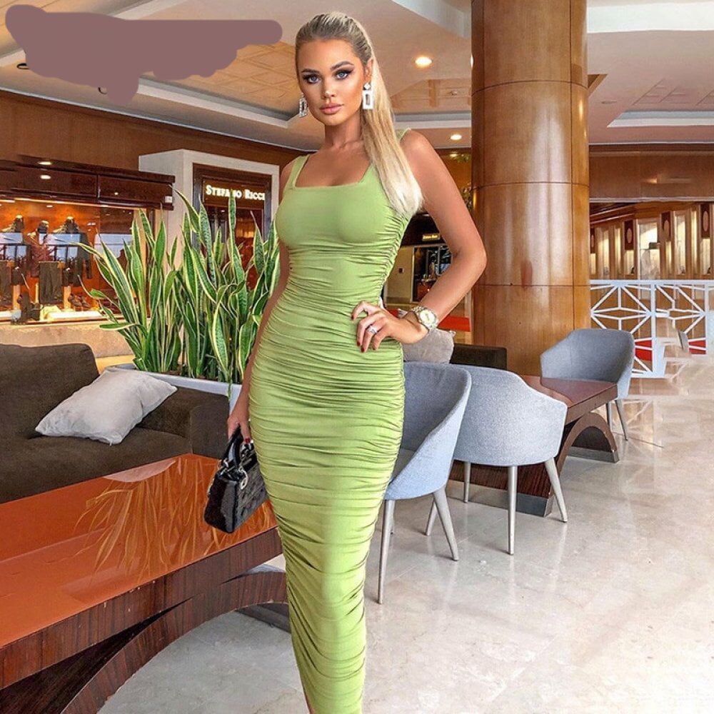 Women midi shirt dress , bodycon sexy , sleeveless , elegant party , backless streetwear, 2020 spring , summer, clothes club #NP
