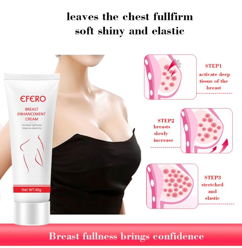 Breast Enlargement Cream, Effective Full Elasticity Breast, Enhancer Increase Tightness , Big Bust Body, Cream 40g #NP - Image 4