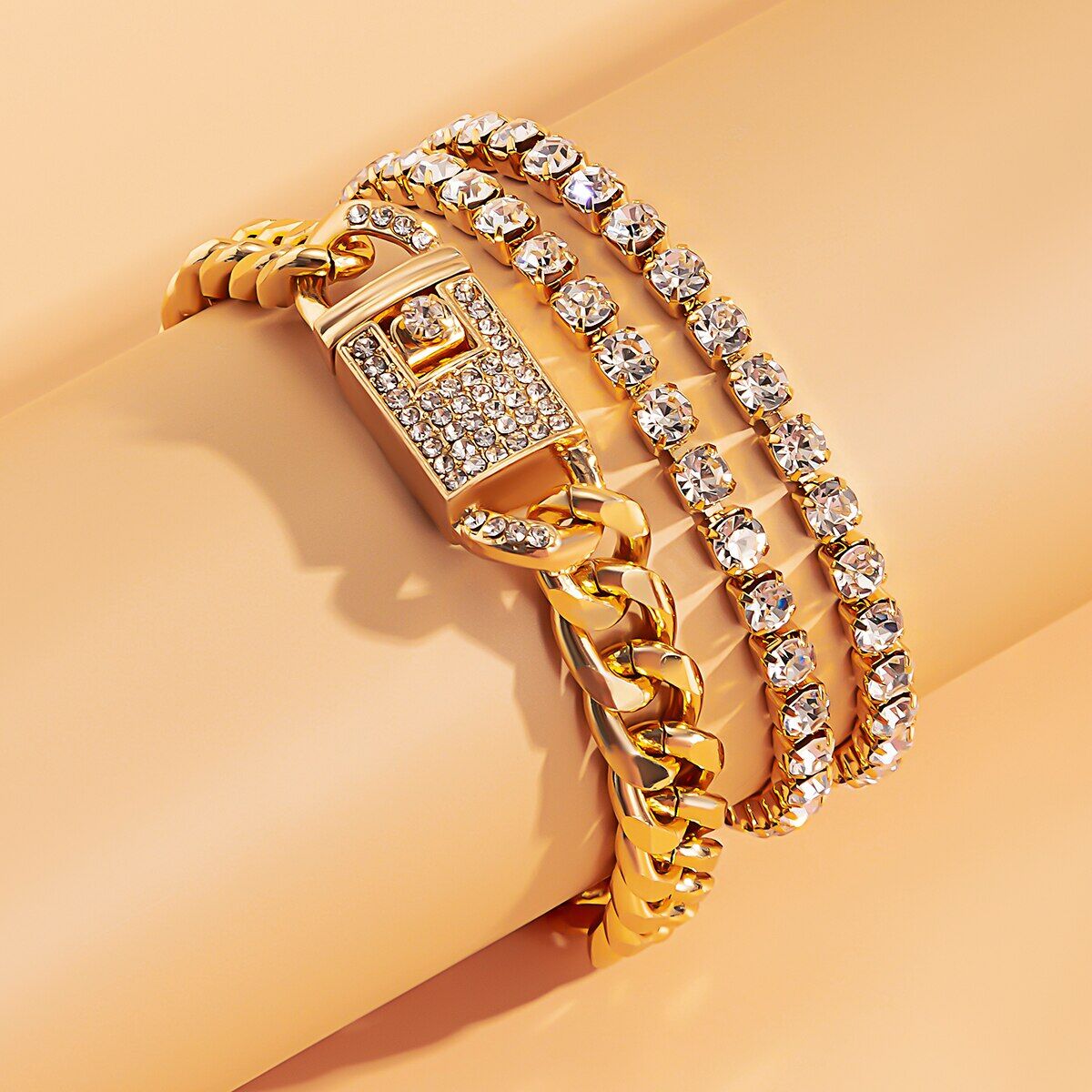 Full Iced Out Rhinestone Anklets , Bracelets Summer Beach , Crystal Anklets On Foot , Barefoot Sandals for Women Jewelry .# NP - Image 6