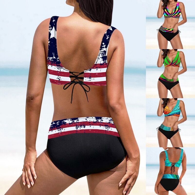 Plus Size Bikini , Women Swimwear , Push Up Swimsuit , Bikini Set Brazilian Bathing Suit, Beachwear Swimming Suit , # NP - Image 3