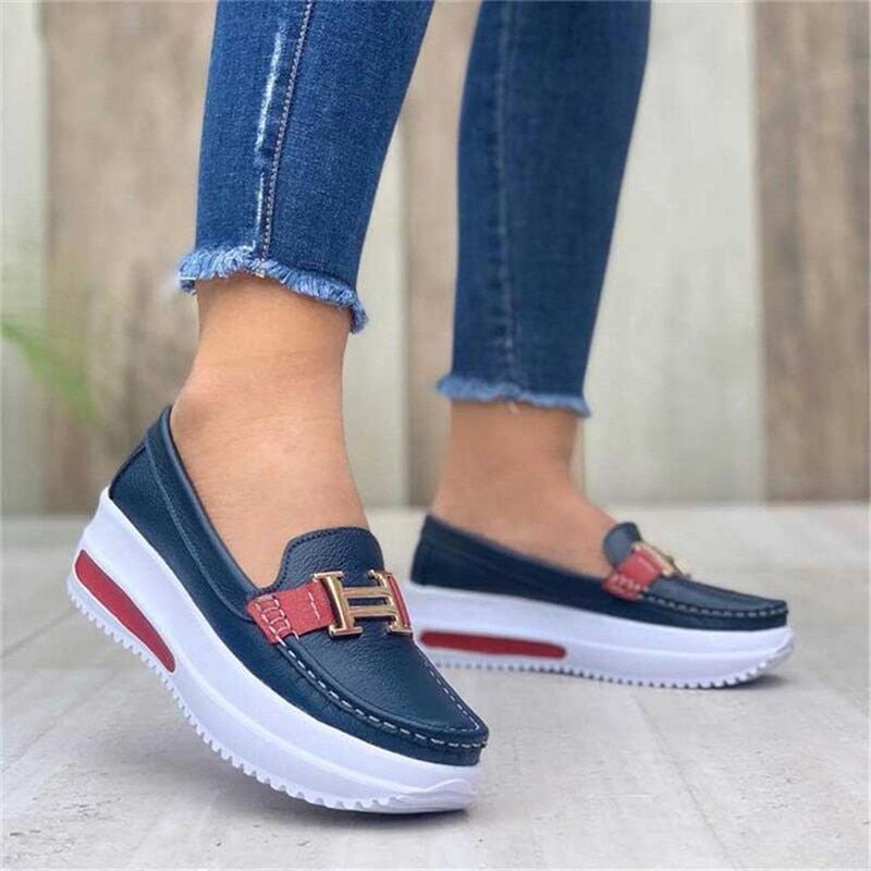 2022 Spring New Platform , Comfortable Women's Sneakers , Fashion Lace Up Casual , Little White Shoes, Women Increase Vulcanize Shoes # NP