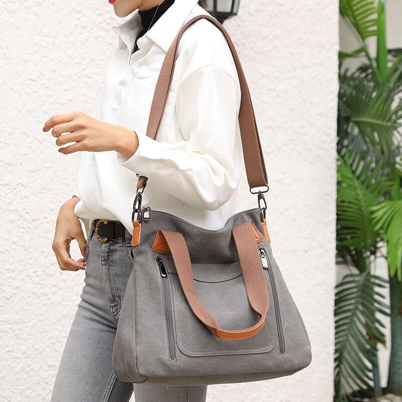 Luxury Designer Handbag , Women Large Capacity, Shopping Tote Bag , High Quality Canvas Shoulder Cross body Bags for Women 2023 New # NP - Image 3